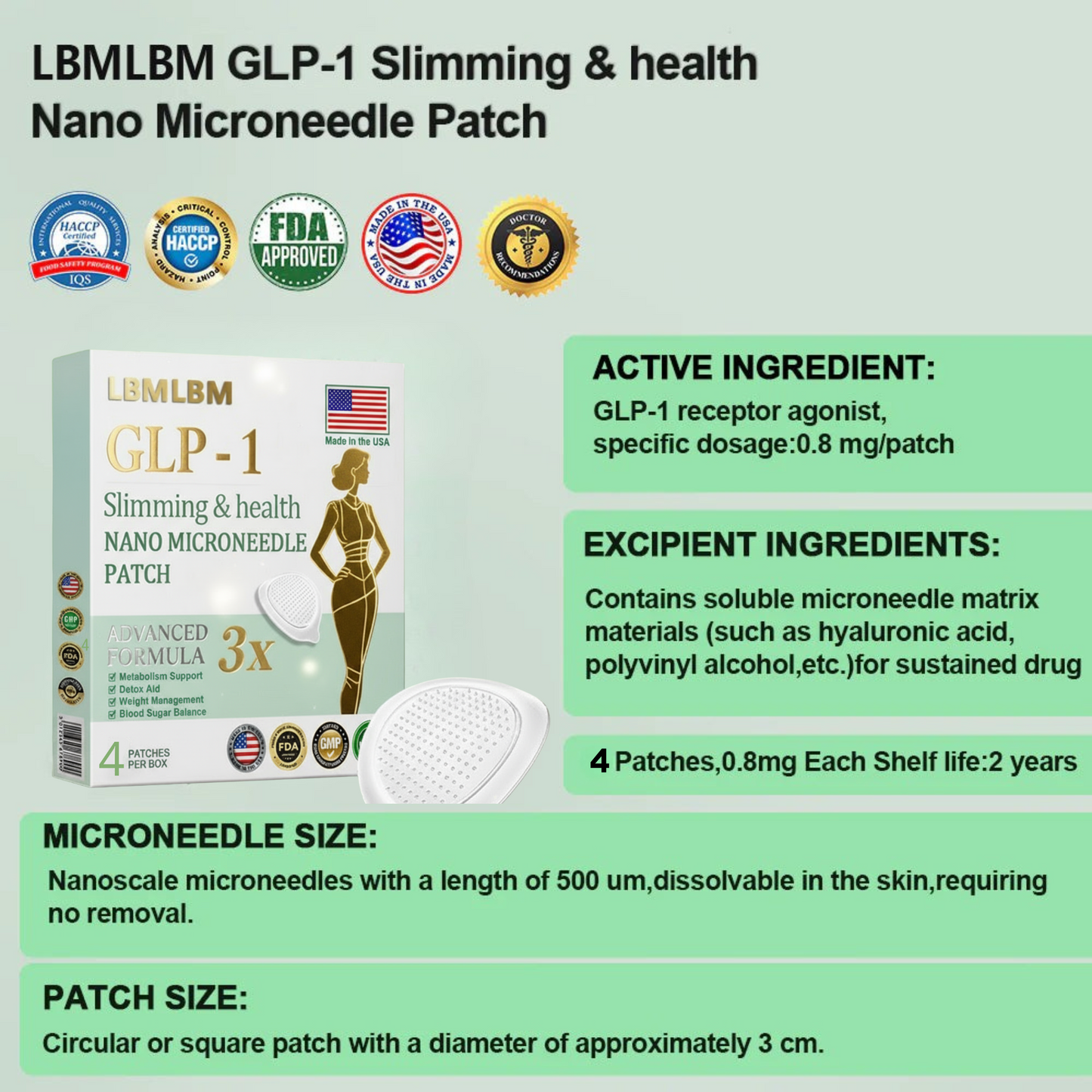 【Last Day Promotion 80% OFF🔥】LBMLBM™ NIDDK-Tirzepatide Slimming & health NANO MICRONEEDLE PATCH🇺🇸👨⚕️🎁(Zero Pain | Drop 25lbs in Weeks | Balance Sugar 90%✔️)