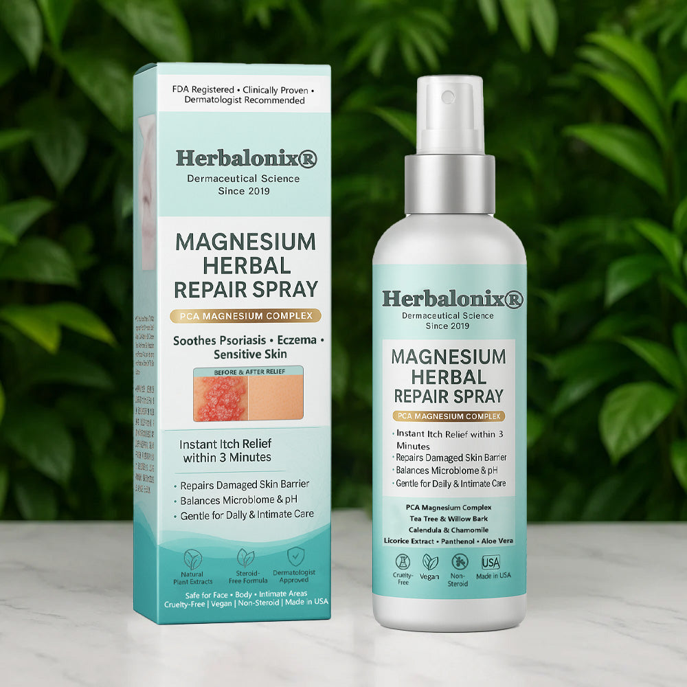 🌿 Herbalonix®  Magnesium Herbal Repair Spray