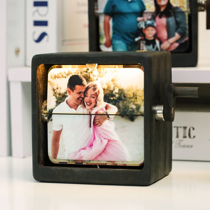 Flip Photo Box – Customizable Memory Album