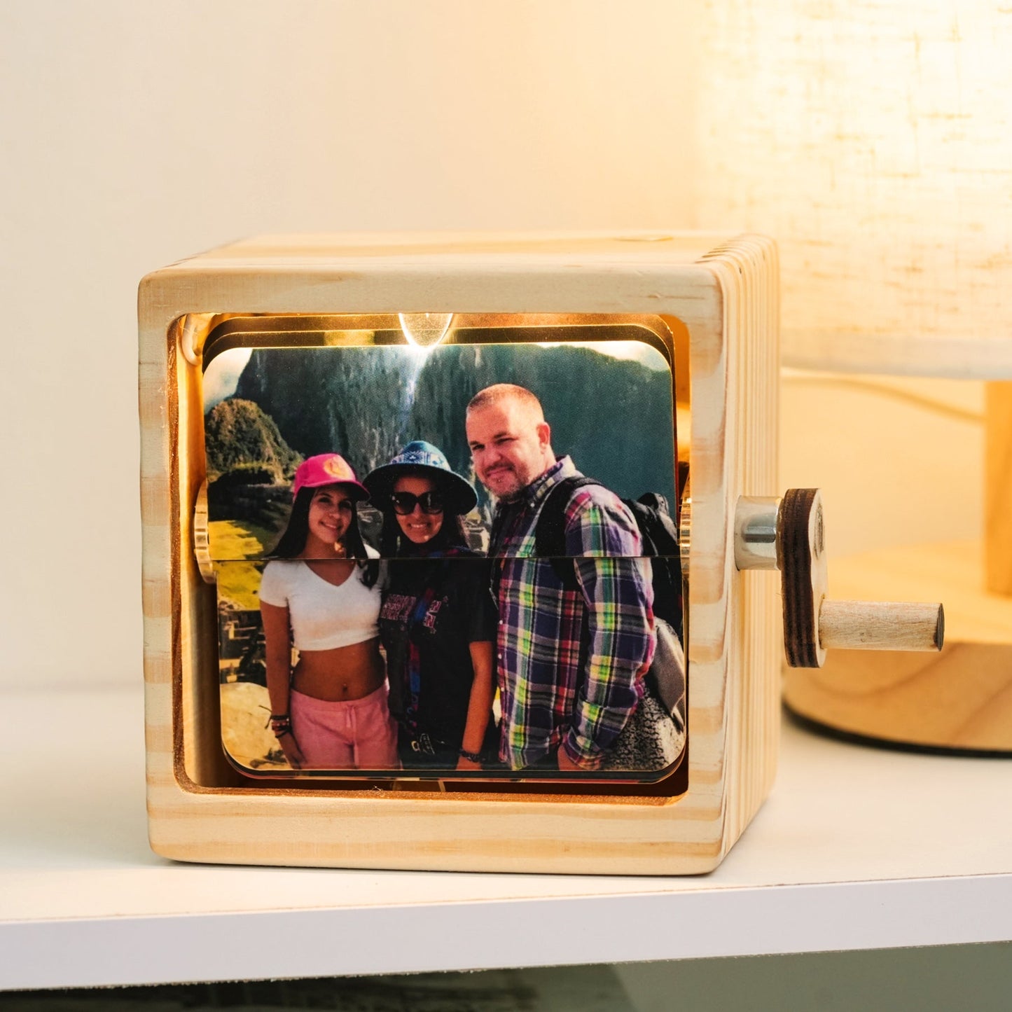 Flip Photo Box – Customizable Memory Album