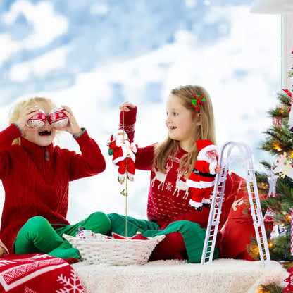 🎅Electric Bead Climbing Santa Claus Musical Toy