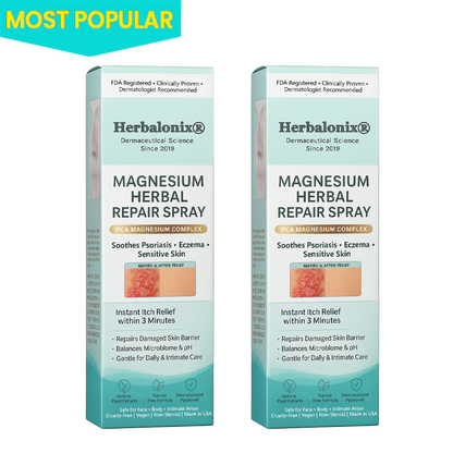 🌿 Herbalonix®  Magnesium Herbal Repair Spray