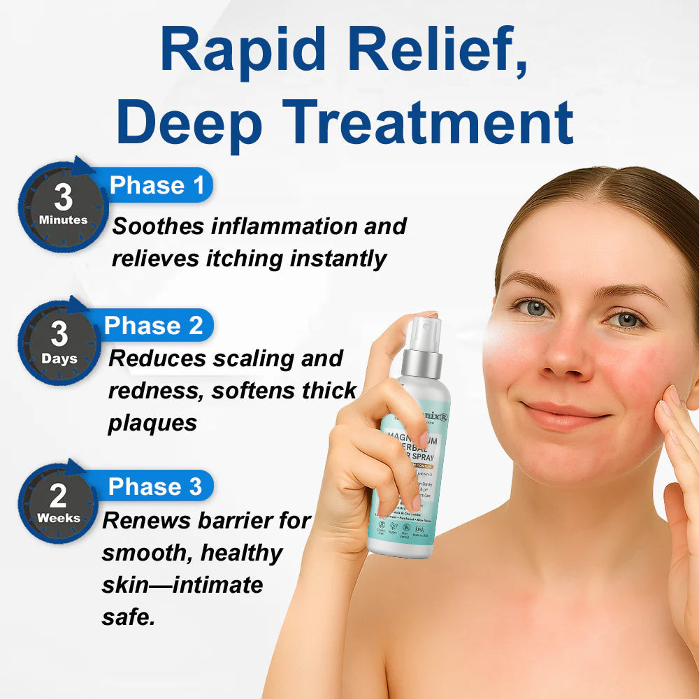 🌿 Herbalonix®  Magnesium Herbal Repair Spray