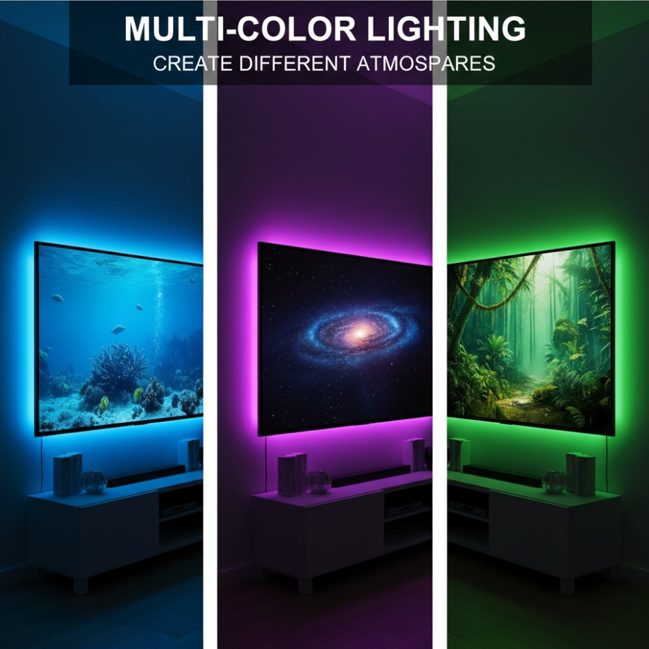 🎅 Christmas Sale - 50% OFF 🎁 Smart Waterproof LED Strip Lights for Indoor & Outdoor Decor!💡