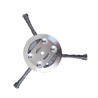 🛠️6 inch Steel Wire Brush Cutter Trimmer Head