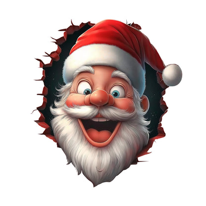 🎅Black Friday Hot Selling 🔥Creative Christmas Santa Wall Stickers