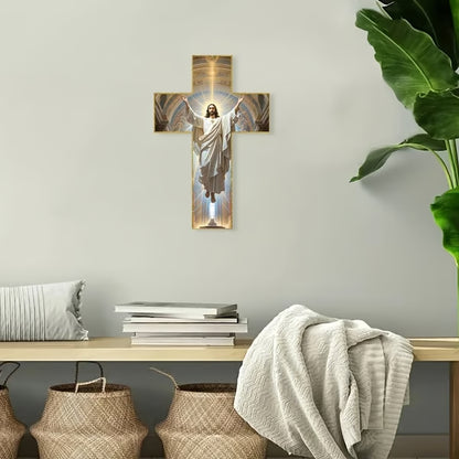 Vintage Jesus Christ Wall Cross