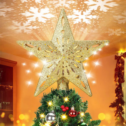 🎉Last Day 49% OFF🎁LED Christmas Tree Top Projection Lights Tree Lights