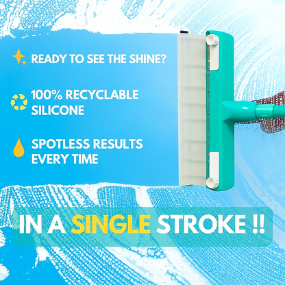 AquaSwipe™ Recyclable Silicone Window Squeegee Kit