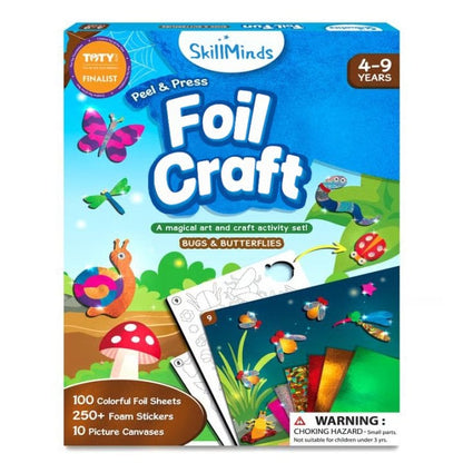 🔥LAST DAY 55% OFF - Foil Art & Craft Activity 🤲💓No Mess Art Kit