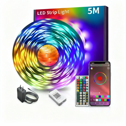 🎅 Christmas Sale - 50% OFF 🎁 Smart Waterproof LED Strip Lights for Indoor & Outdoor Decor!💡