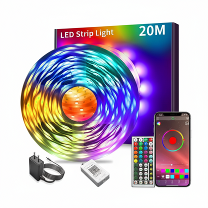 🎅 Christmas Sale - 50% OFF 🎁 Smart Waterproof LED Strip Lights for Indoor & Outdoor Decor!💡