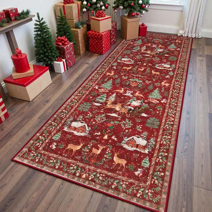 🎊Christmas sale - 50% Off🎊Soft Non-Slip Christmas Rug For Home Decor