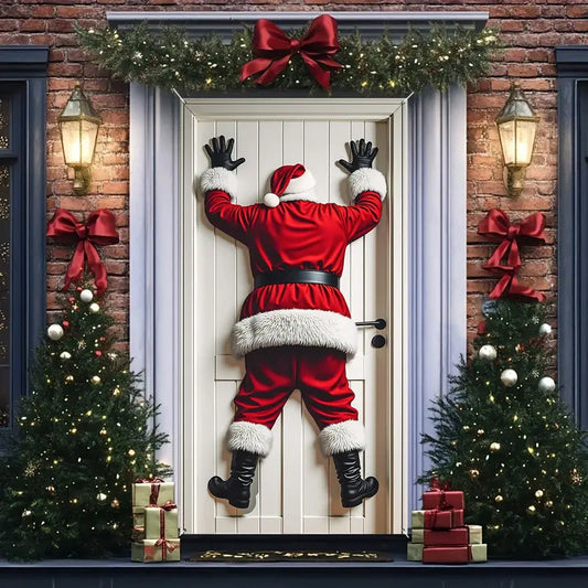 🎄 Christmas Flash Sale 🎅 49% OFF ✨ Christmas Door Backdrop Decoration Banner