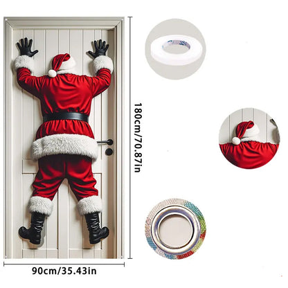 🎄 Christmas Flash Sale 🎅 49% OFF ✨ Christmas Door Backdrop Decoration Banner
